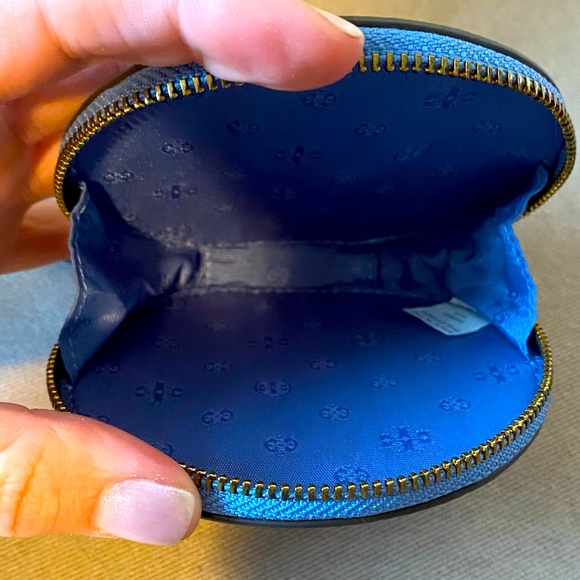 Tory Burch Britten Coin Pouch Key Fob - Picture 2 of 3